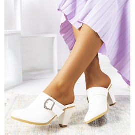 Escarpins Gralow blancs blanche 1
