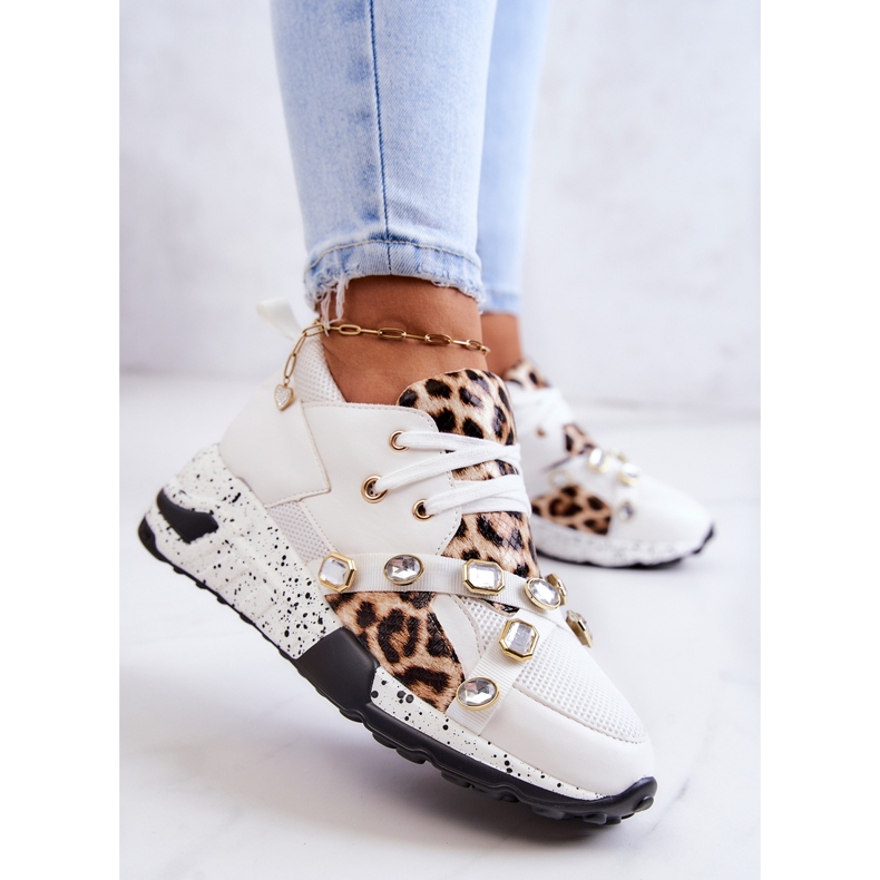 Chaussures Sport Femme Lu Boo Blanc Frency blanche 2