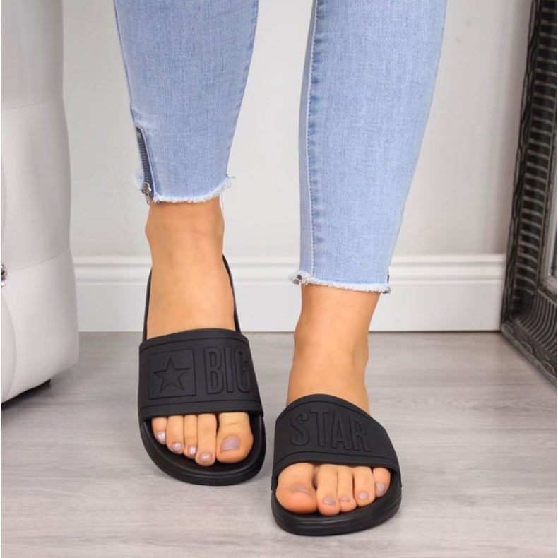 Chaussons Femme Big Star Noir DD274A271 doré 3