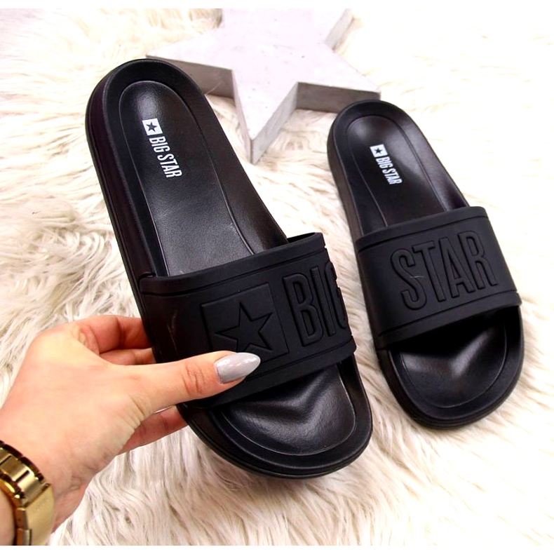 Chaussons Femme Big Star Noir DD274A271 doré 4