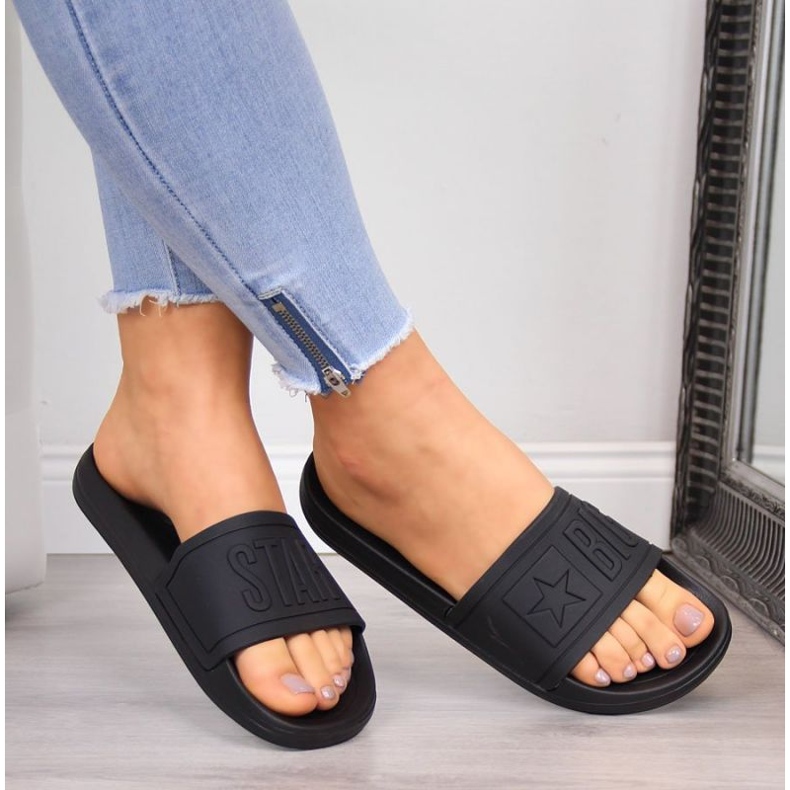 Chaussons Femme Big Star Noir DD274A271 doré 5