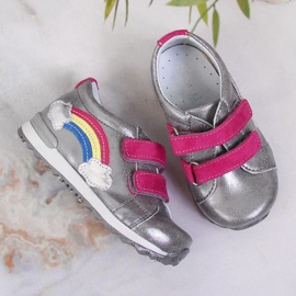 Chaussures à scratch Kornecki Jr KOR6775A argent 4