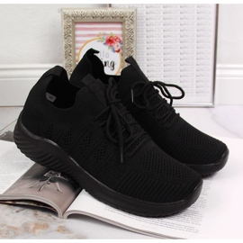 Chaussures de sport noires à enfiler Filippo W PAW341 2