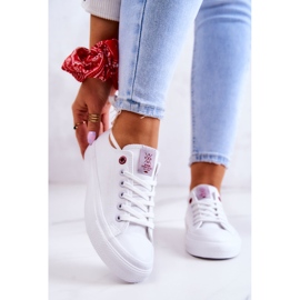Baskets Classiques Cross Jeans JJ2R4017C Blanc blanche 1