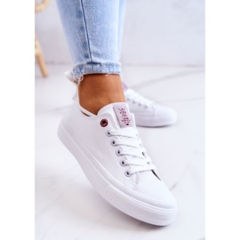Baskets Classiques Cross Jeans JJ2R4017C Blanc blanche 2