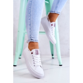 Baskets Classiques Cross Jeans JJ2R4017C Blanc blanche 7