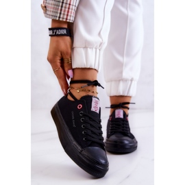 Baskets Classiques Cross Jeans JJ2R4019C Noir le noir 1
