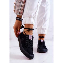 Baskets matière femme Cross Jeans JJ2R4049C Noir 1