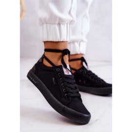 Baskets Femme Tied Cross Jeans JJ2R4039C Noir le noir 2