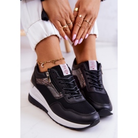Baskets Wedge Femme Cross Jeans JJ2R4027C Noir le noir 7