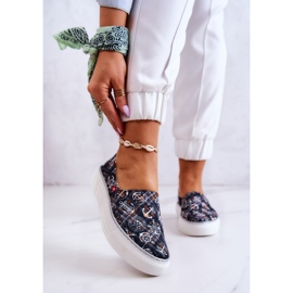 Baskets Femme Slip On Memory Foam Big Star JJ276012 Noir 1