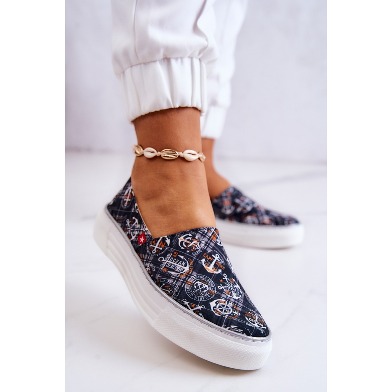 Baskets Femme Slip On Memory Foam Big Star JJ276012 Noir le noir 2