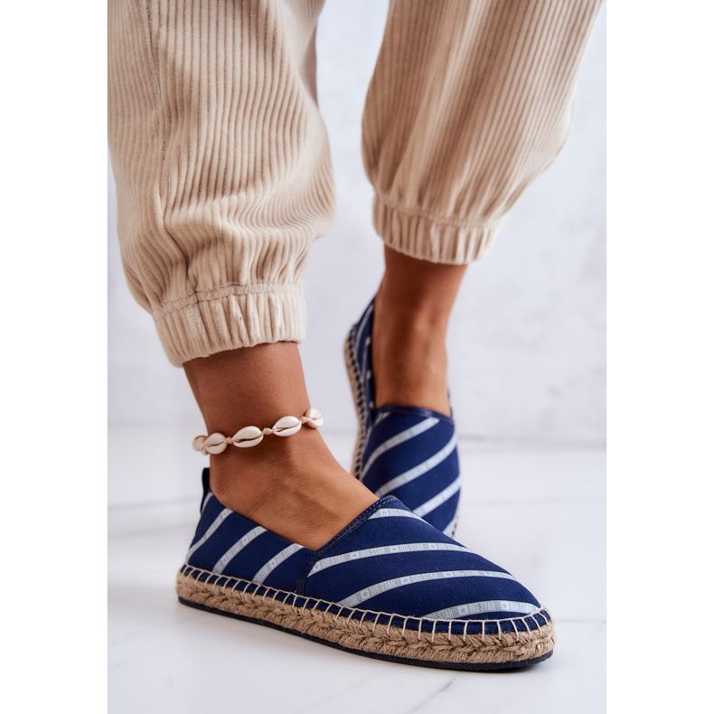 Espadrilles Classiques Femme Big Star JJ274960 Bleu Marine 2 Espadrilles Classiques Femme Big Star JJ274960 Bleu Marine 2
