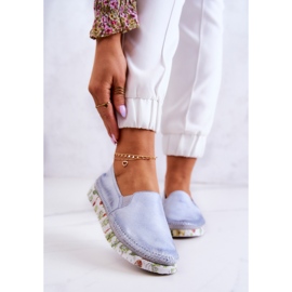 Chaussures à enfiler en cuir pour femmes Maciejka 03512-40 Bleu clair 1 Chaussures à enfiler en cuir pour femmes Maciejka 03512-40 Bleu clair 1