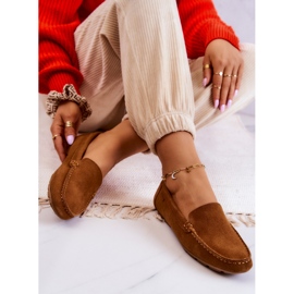 Mocassin Femme Daim Big Star JJ274660 Camel brun 5