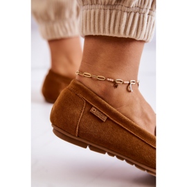 Mocassin Femme Daim Big Star JJ274660 Camel brun 4