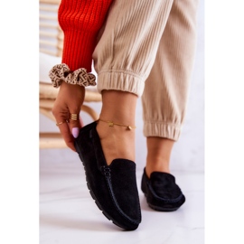 Mocassins Femme Daim Big Star JJ274654 Noir 1