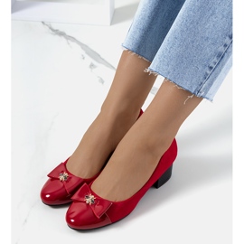 Escarpins femme Sharona rouges 1