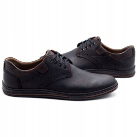 Polbut Chaussures décontractées pour hommes 402 noir le noir 3