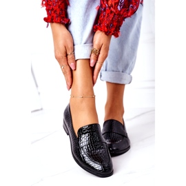 Mocassins Laqués Vinceza 21-10674 Noir 1