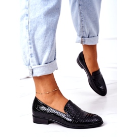 Mocassins Laqués Vinceza 21-10674 Noir le noir 2