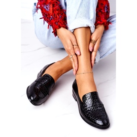 Mocassins Laqués Vinceza 21-10674 Noir 4