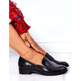 Mocassins Laqués Vinceza 21-10674 Noir 5