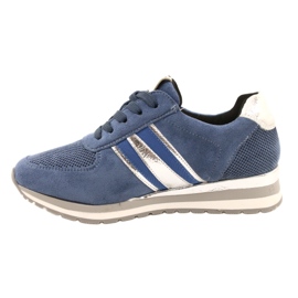 M.Daszyński Chaussures de sport pour femmes bleues MR2169 1 M.Daszyński Chaussures de sport pour femmes bleues MR2169 1