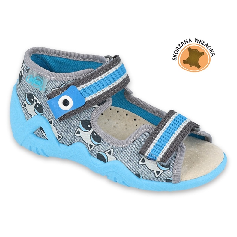 Chaussures enfant Befado jaune 350P022 bleu 5