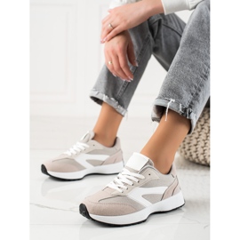 TRENDI Chaussures de sport classiques beige 1 TRENDI Chaussures de sport classiques beige 1