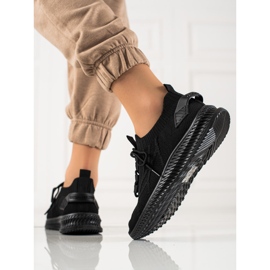 TRENDI Chaussures de sport à la mode noir 2