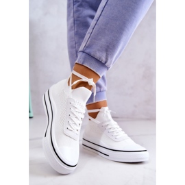 S.Barski Baskets Femme Blanc Soren 2