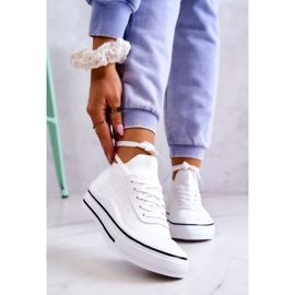 S.Barski Baskets Femme Blanc Soren 1