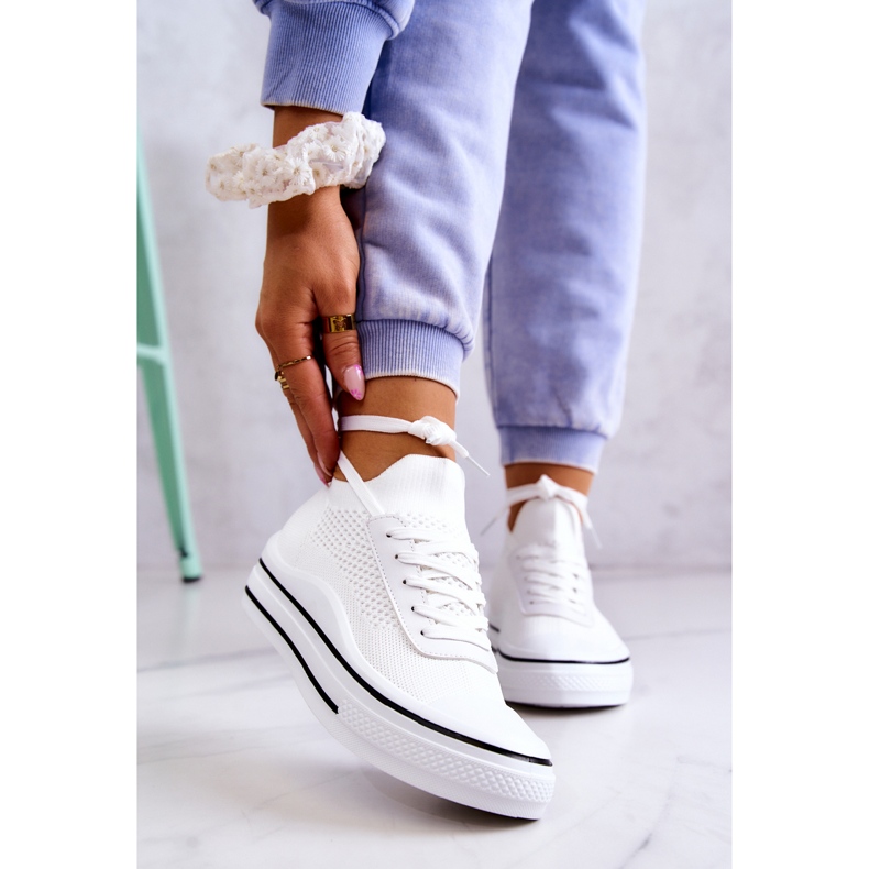 S.Barski Baskets Femme Blanc Soren blanche 1
