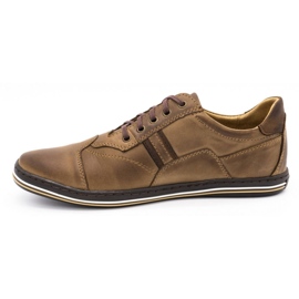 Polbut 1801 chaussures décontractées marron pour hommes brun 2