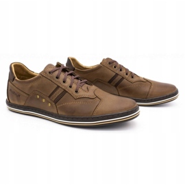 Polbut 1801 chaussures décontractées marron pour hommes brun 3