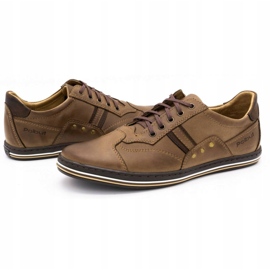 Polbut 1801 chaussures décontractées marron pour hommes brun 4