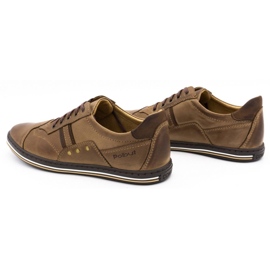Polbut 1801 chaussures décontractées marron pour hommes brun 5