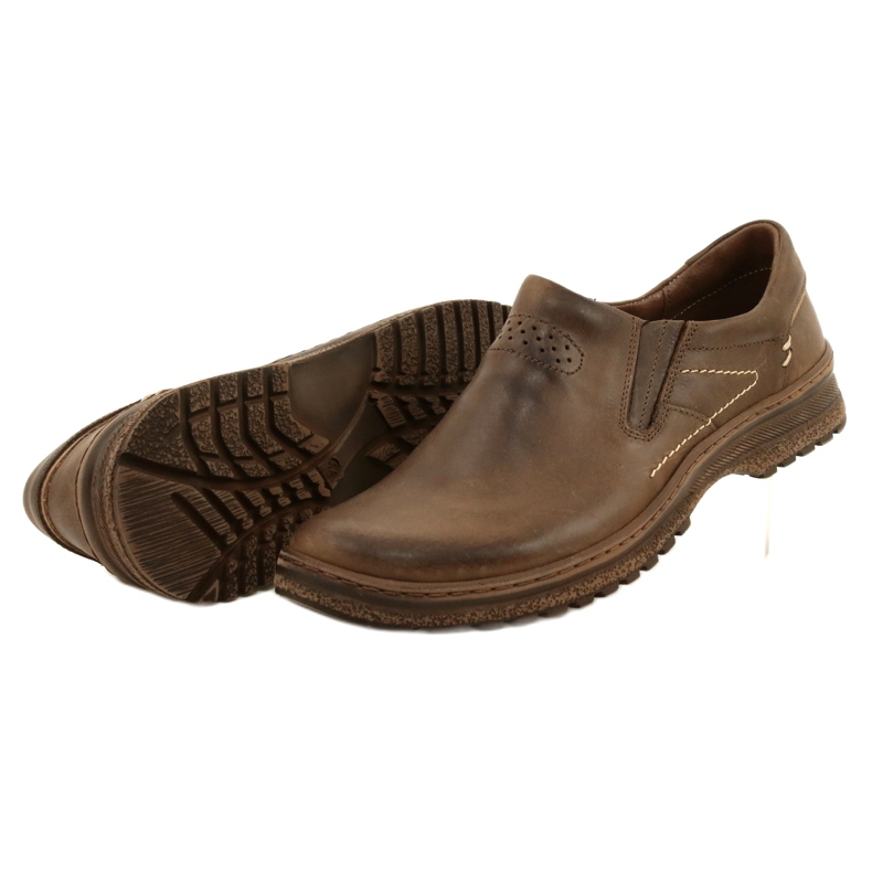 KOMODO 869 chaussures décontractées marron pour hommes brun 5