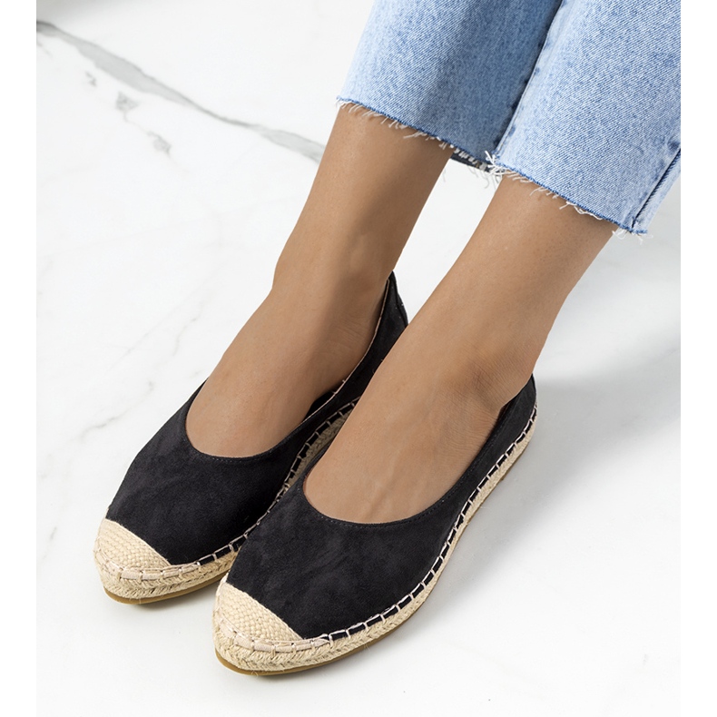 Espadrilles noires pour femmes de Sipkema le noir 1