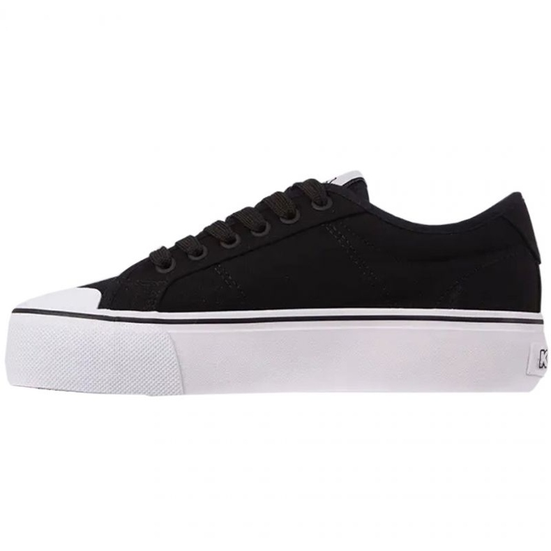 Chaussures Kappa Boron Low Pf noir et blanc 243162 1110 le noir 1