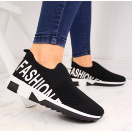 Chaussures de sport noires à enfiler Filippo W PAW224A 2