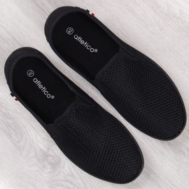 Baskets ajourées Atletico M ATC312A noires le noir 2