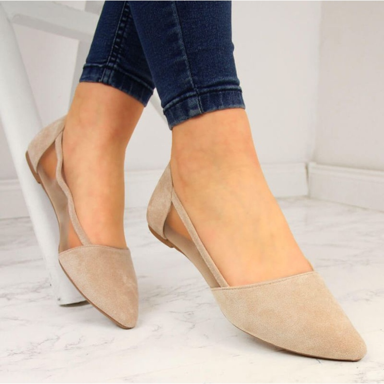 Ballerine Spitz Jezzi W EVE59B beige 2