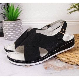 Sandales compensées Vinceza W JAN106A noires le noir 2