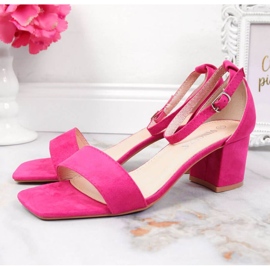 Sandales sur le poteau de Vinceza W JAN107C rose 2