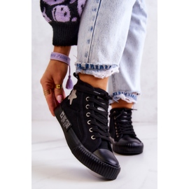 Baskets Montantes Classiques Big Star JJ274380 Noir 2