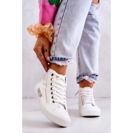 Baskets Montantes Classiques Big Star JJ274379 Blanc 2