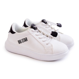 Chaussures de sport enfant Big Star JJ374069 Blanc et Noir blanche 1