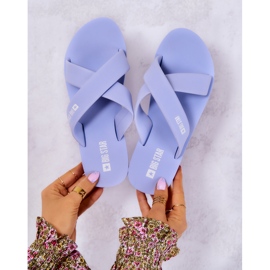 Chaussons mousse femme Big Star JJ274A521 Bleu clair 1 Chaussons mousse femme Big Star JJ274A521 Bleu clair 1